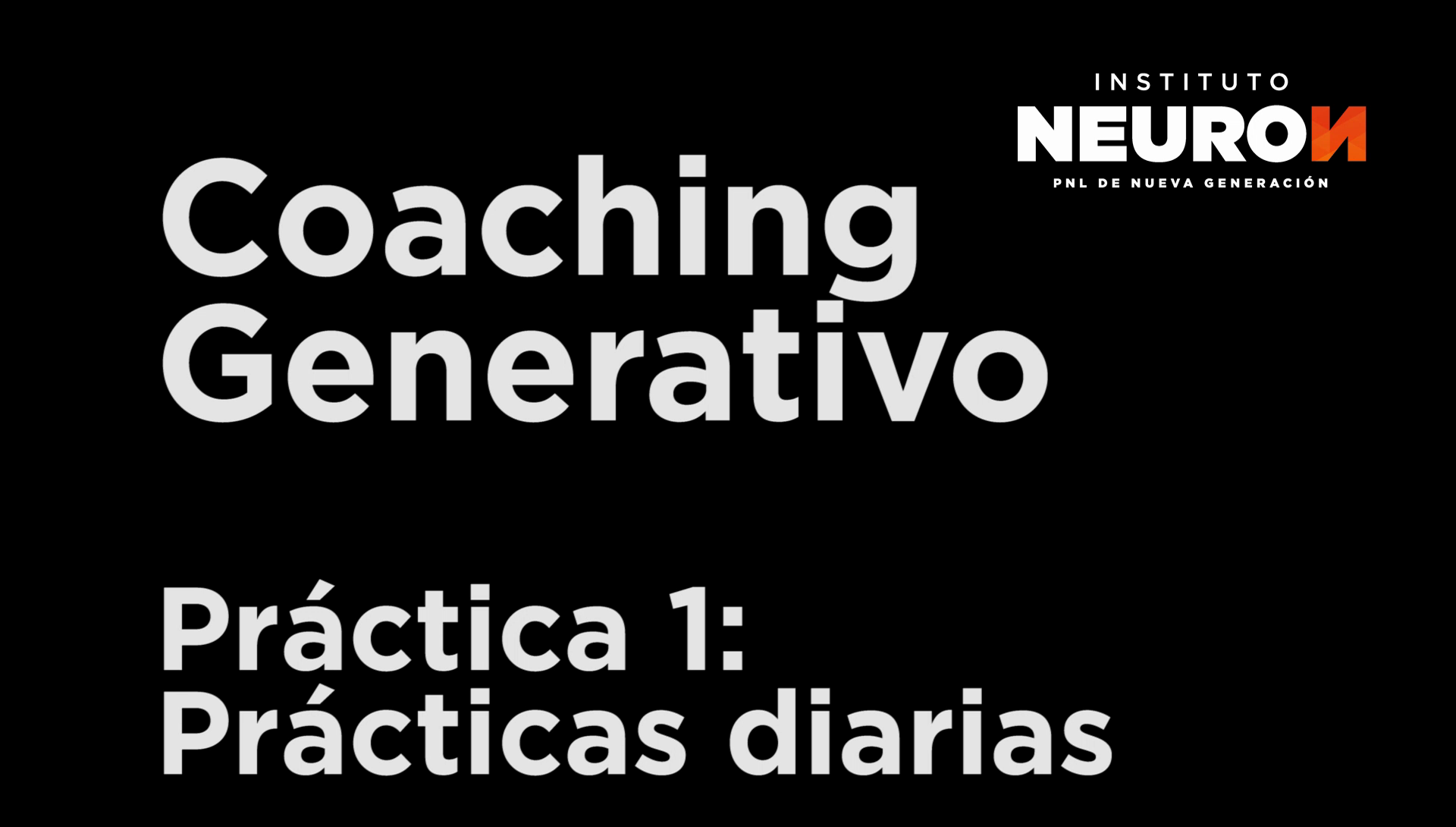 Prácticas Coaching Generativo (Español)